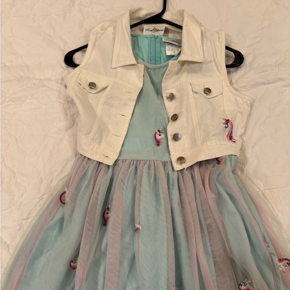 RARE EDITIONS Girls Dress  Size 18 2pc